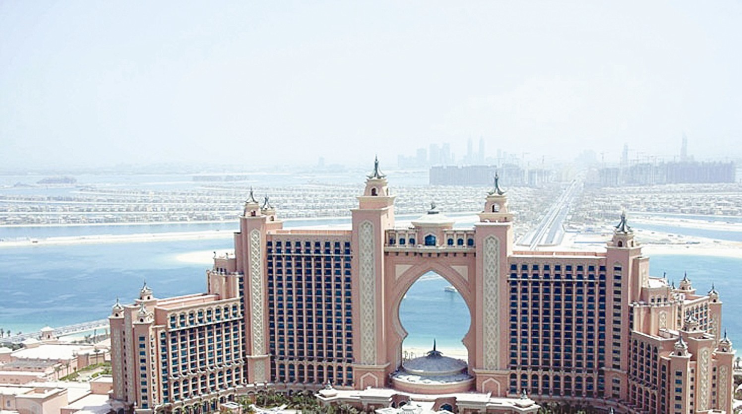 واجهة منتجع «أتلانتس»