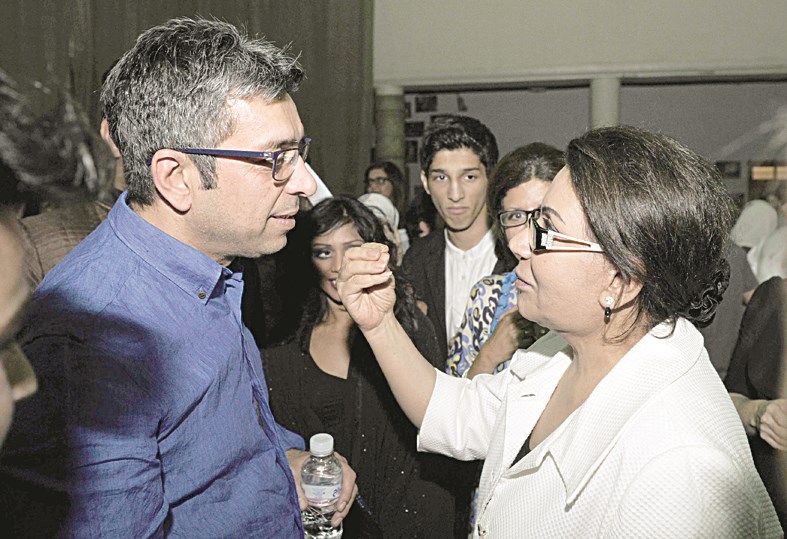 حوار بين سعاد عبدالله ورسول الصغير