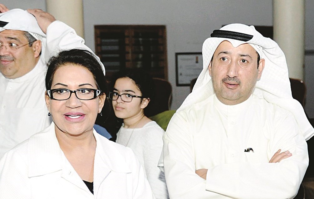 محمد العسعوسي وسعاد عبد الله