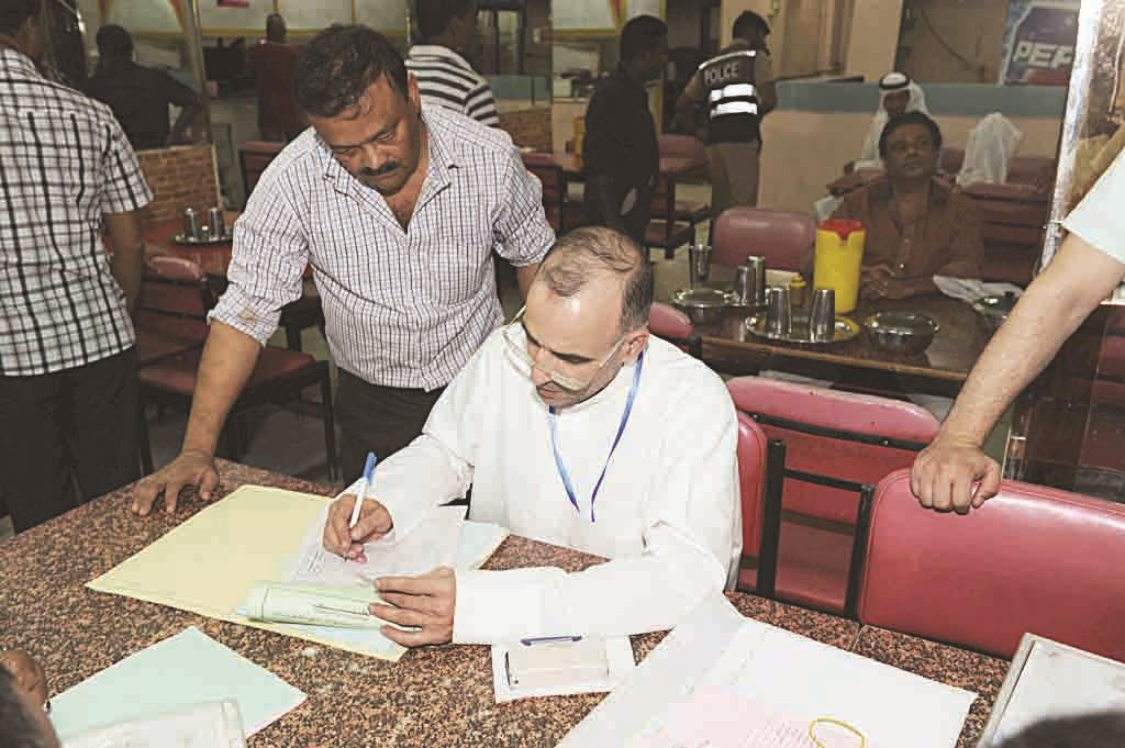 مطعم وسكن للعمالة في آن واحد