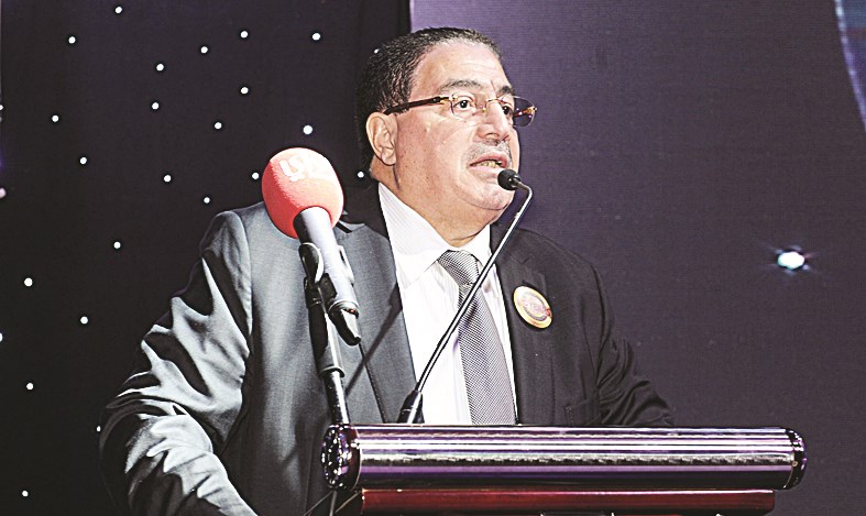 منذر ناجيا يلقي كلمته