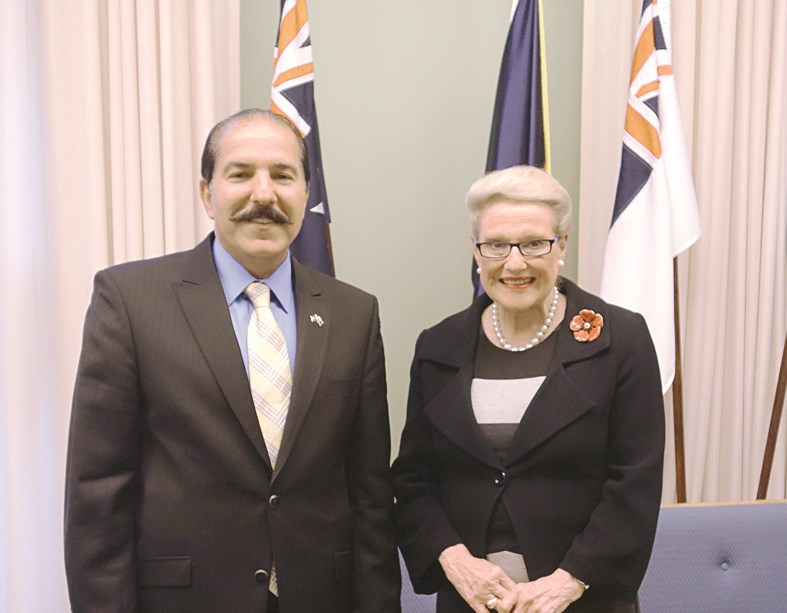 u0627u0644u0634u064au0628u0627u0646u064a u0644u062fu0649 u0644u0642u0627u0626u0647 u0645u0639 u0631u0626u064au0633u0629 u0627u0644u0628u0631u0644u0645u0627u0646 u0627u0644u0627u0633u062au0631u0627u0644u064a