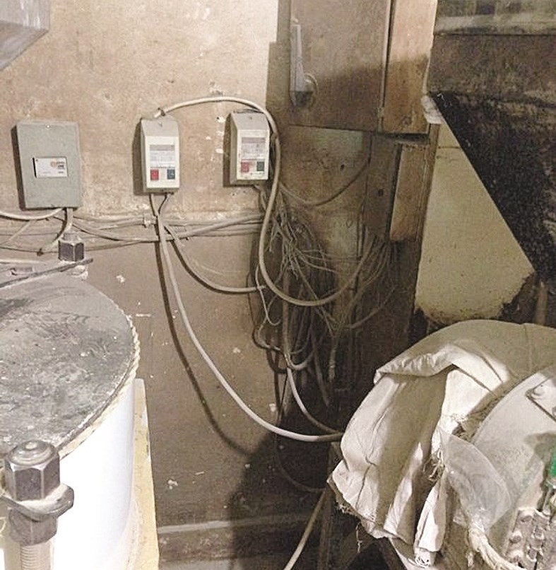 تمديدات كهربائية غير آمنة