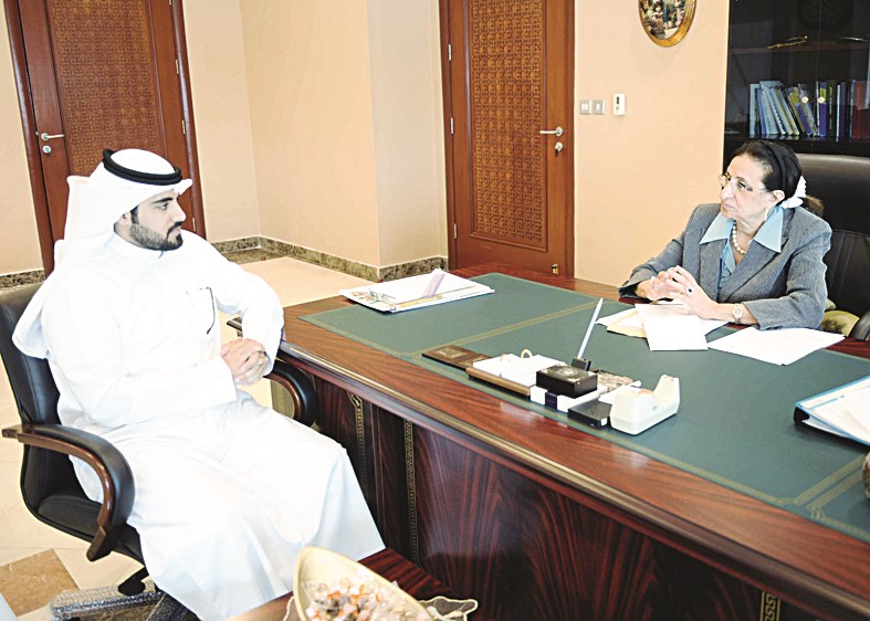 المطوع متحدثة للزميل محمد نزال