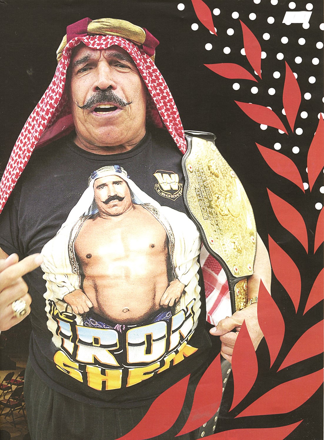 كان شخصية ذات أهمية في عالم المصارعة