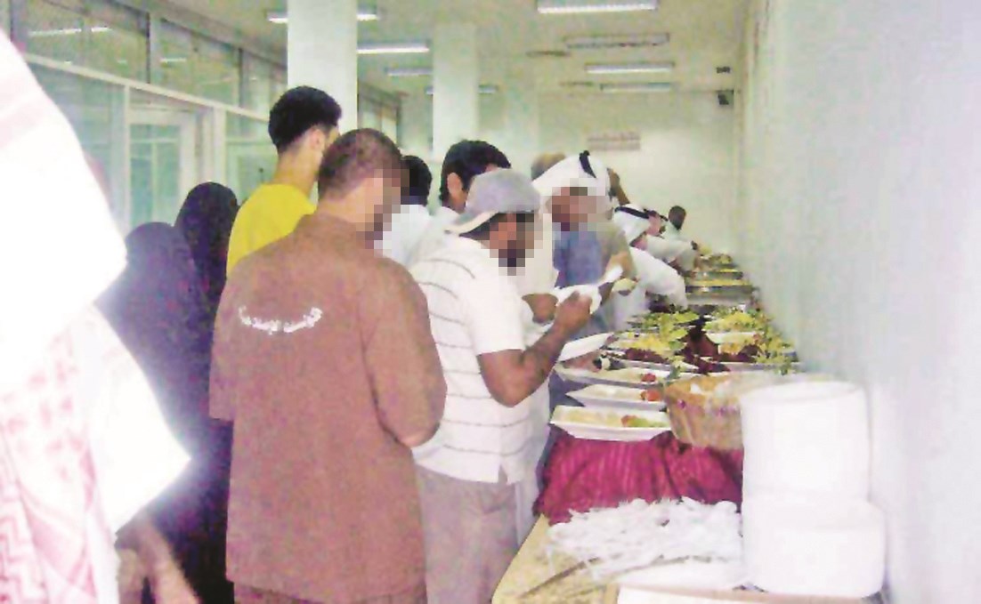 بوفيه أسري للسجناء وأهاليهم