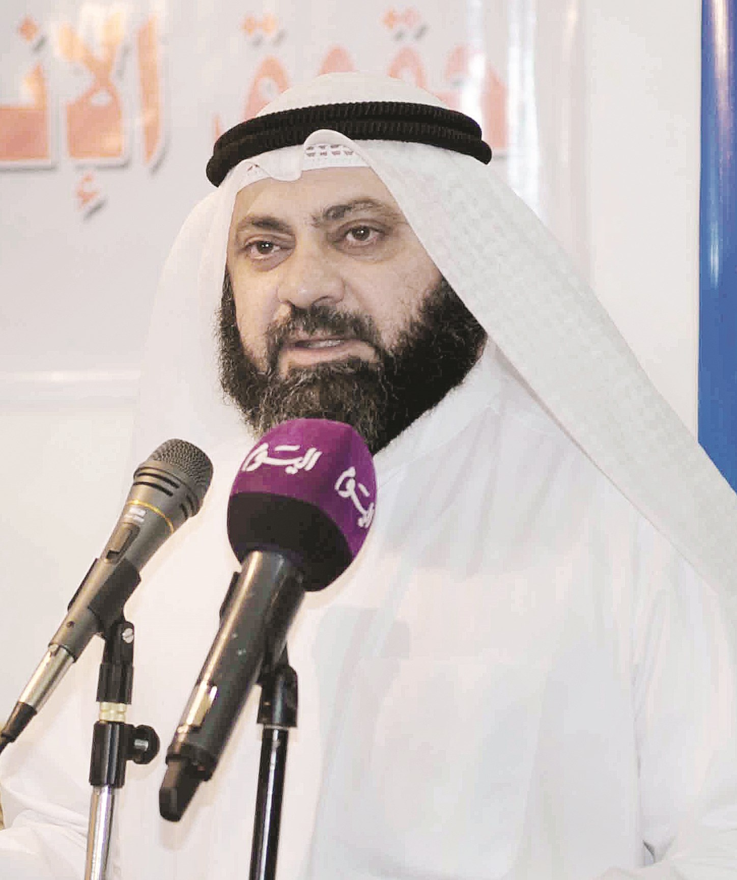 وليد الطبطبائي متحدثاً