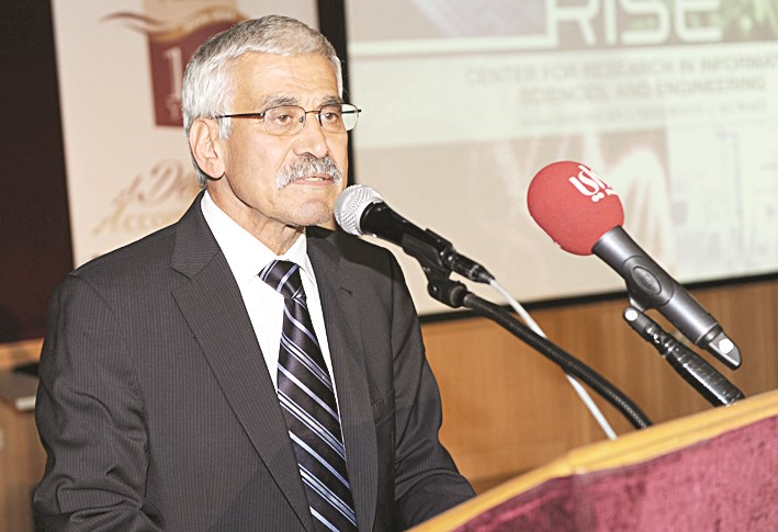 عدنان شهاب الدين متحدثاً