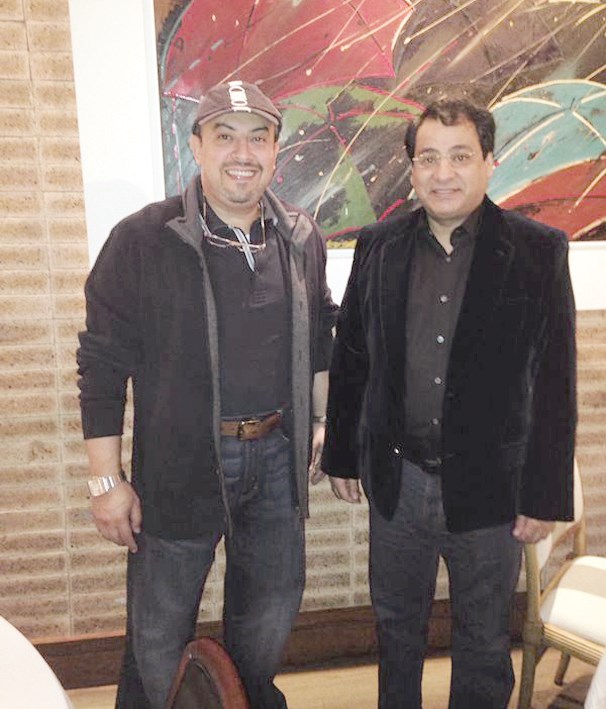 طلال الفهد مع سفير الكويت في البرازيل عيادة السعيدي