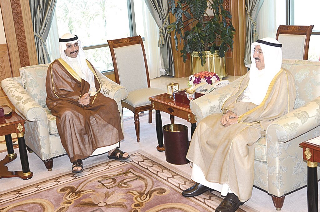 الأمير مستقبلاً الغانم