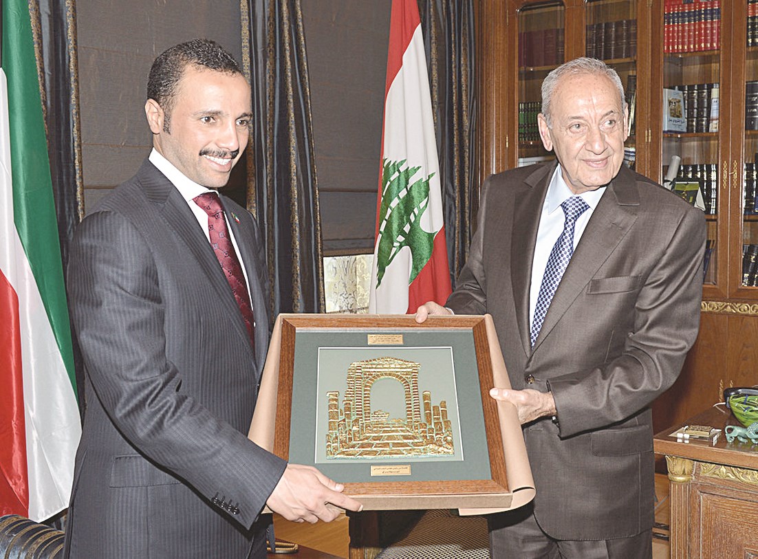 هدية من بري للغانم