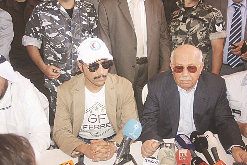 الغانم ووزير الشؤون الاجتماعية اللبناني رشيد درباس