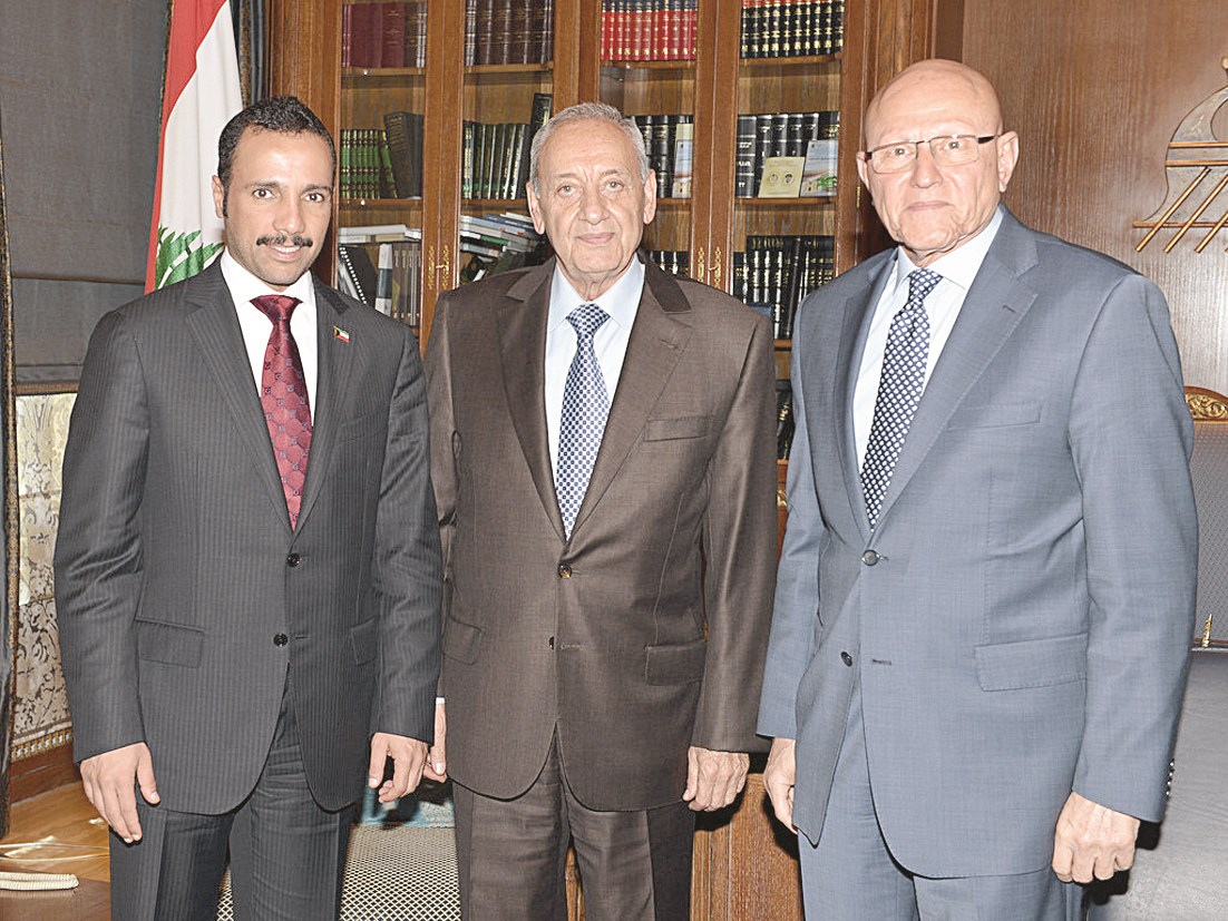 الغانم وبري وسلام