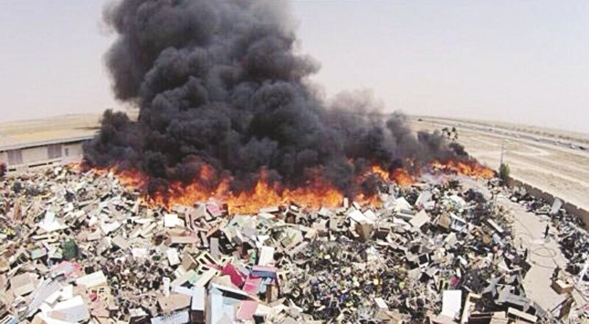 u0627u0644u0646u064au0631u0627u0646 u0645u0634u062au0639u0644u0629 u0641u064a u0643u0645u064au0629 u0645u0646 u0627u0644u0645u062eu0644u0641u0627u062a