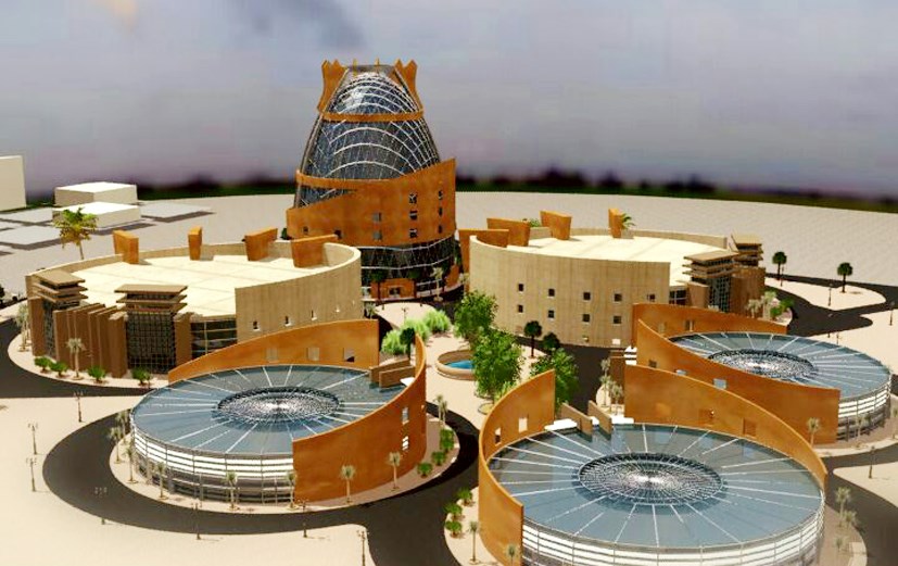 مجسم للمشروع