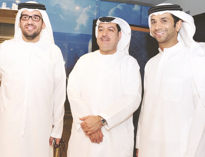 مع حسين الجسمي وفايز السعيد