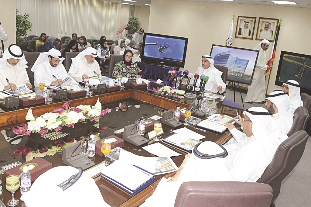 عرض للمشاريع في المؤتمر الصحافي