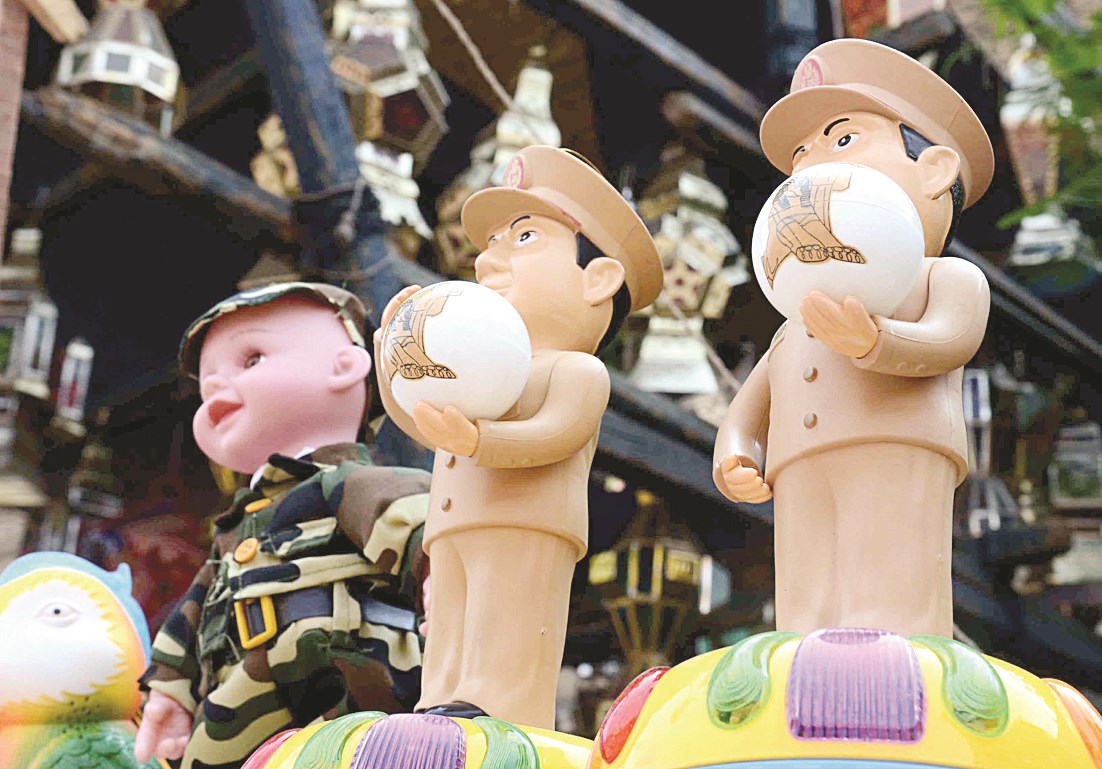 ولشخصيات الجيش... فوانيس