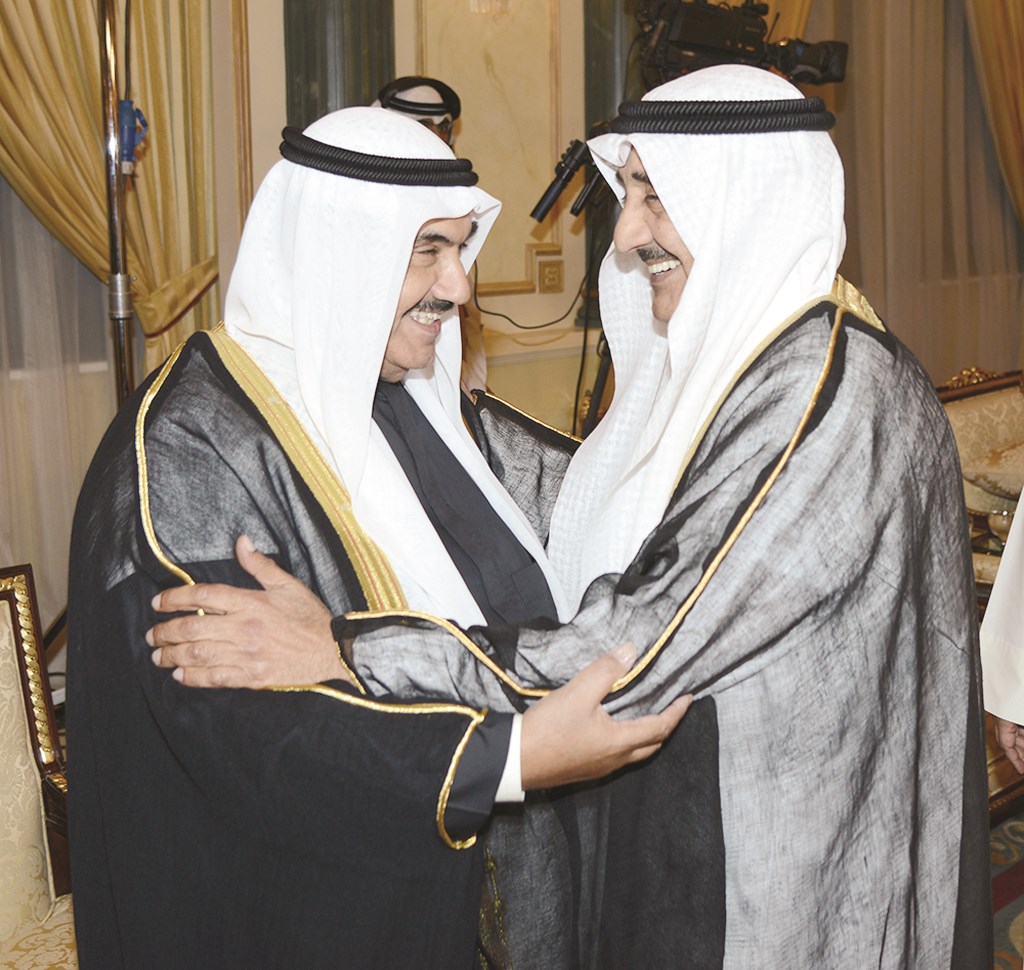 الخرافي يهنئ ناصر المحمد