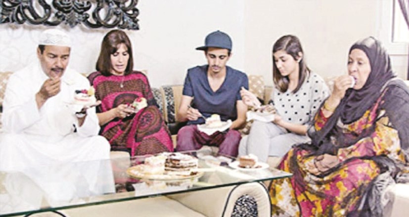 ... ومشهد من «إلى أبي وأمي مع التحية - الجزء الثالث»