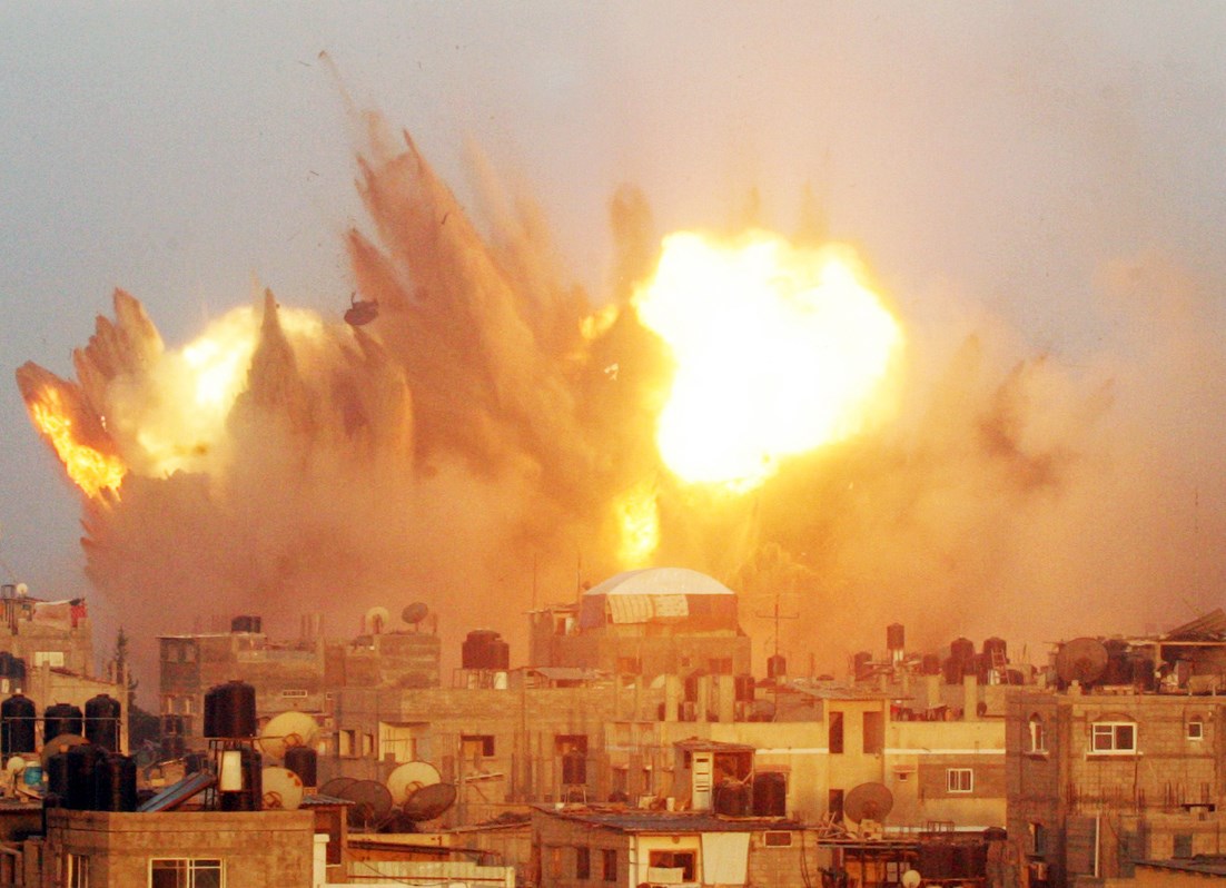 u0646u064au0631u0627u0646 u062au062au0635u0627u0639u062f u0645u0646 u0627u062du062f u0627u0644u0645u0628u0627u0646u064a u062cu0631u0627u0621 u0642u0635u0641 u0625u0633u0631u0627u0626u064au0644u064a u0641u064a u0631u0641u062d u0623u0645u0633  (u0627 u0641 u0628)