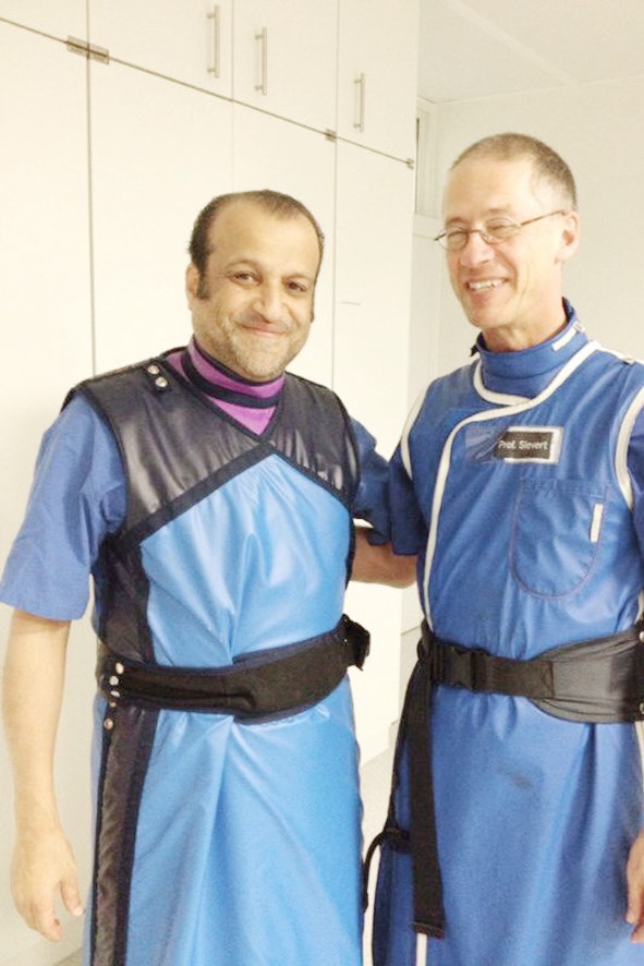 الرشدان مع البرفيسور الألماني