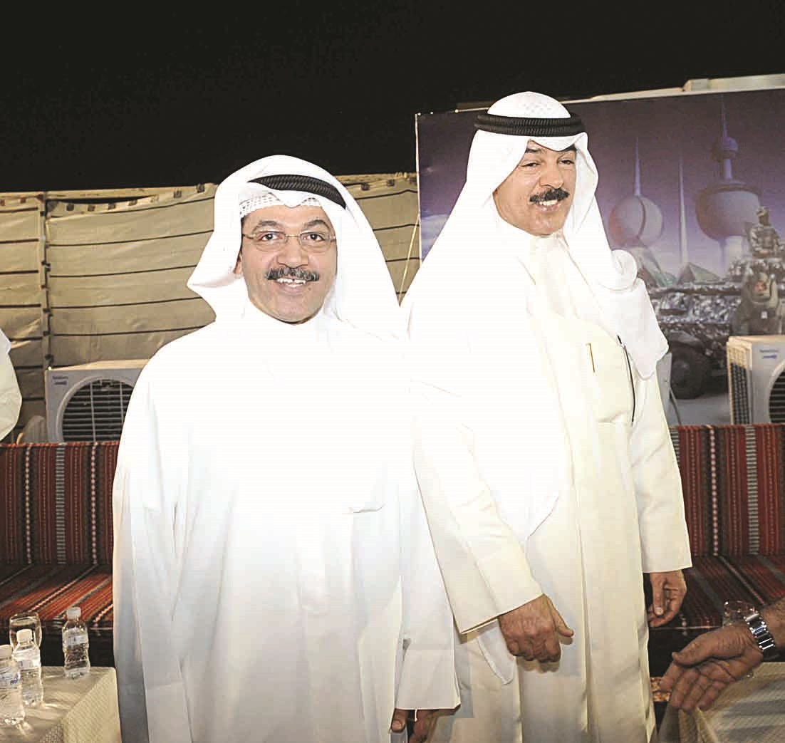 الوزير الخالد والزميل عبدالعزيز اليحيوح