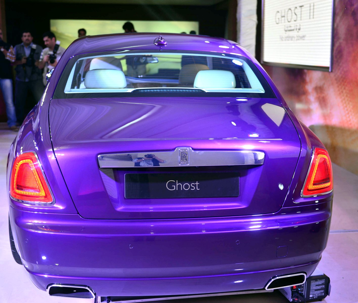 «غوست» ... ابداع من «رولز رويس» (تصوير موسى عياش)