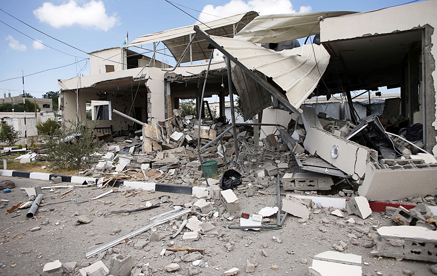 u062fu0645u0627u0631 u062eu0644u0641u0647 u0627u0644u0642u0635u0641 u0627u0644u0625u0633u0631u0627u0626u064au0644u064a u0644u0623u062du062f u0627u0644u0645u0628u0627u0646u064a u0641u064a u063au0632u0629 u0623u0645u0633 (u0627 u0641 u0628)