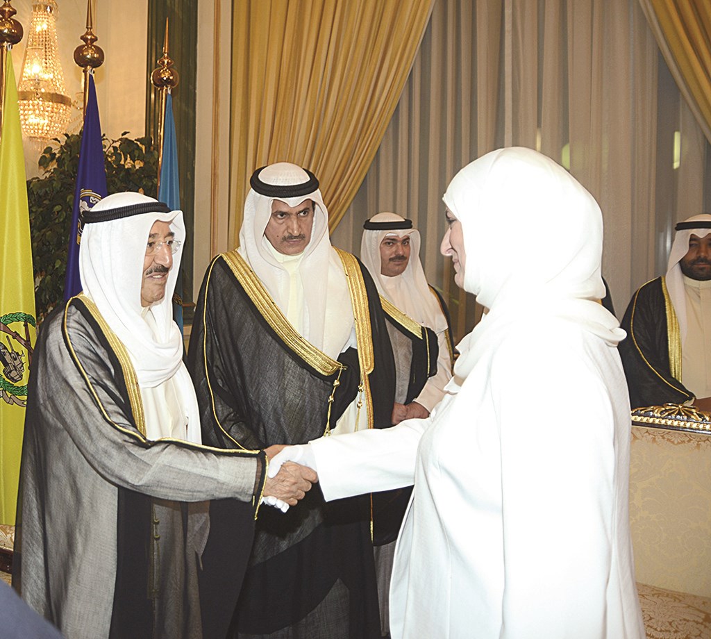 الممثلة الأممية إيمان عريقات تقدم التهاني لسمو الأمير