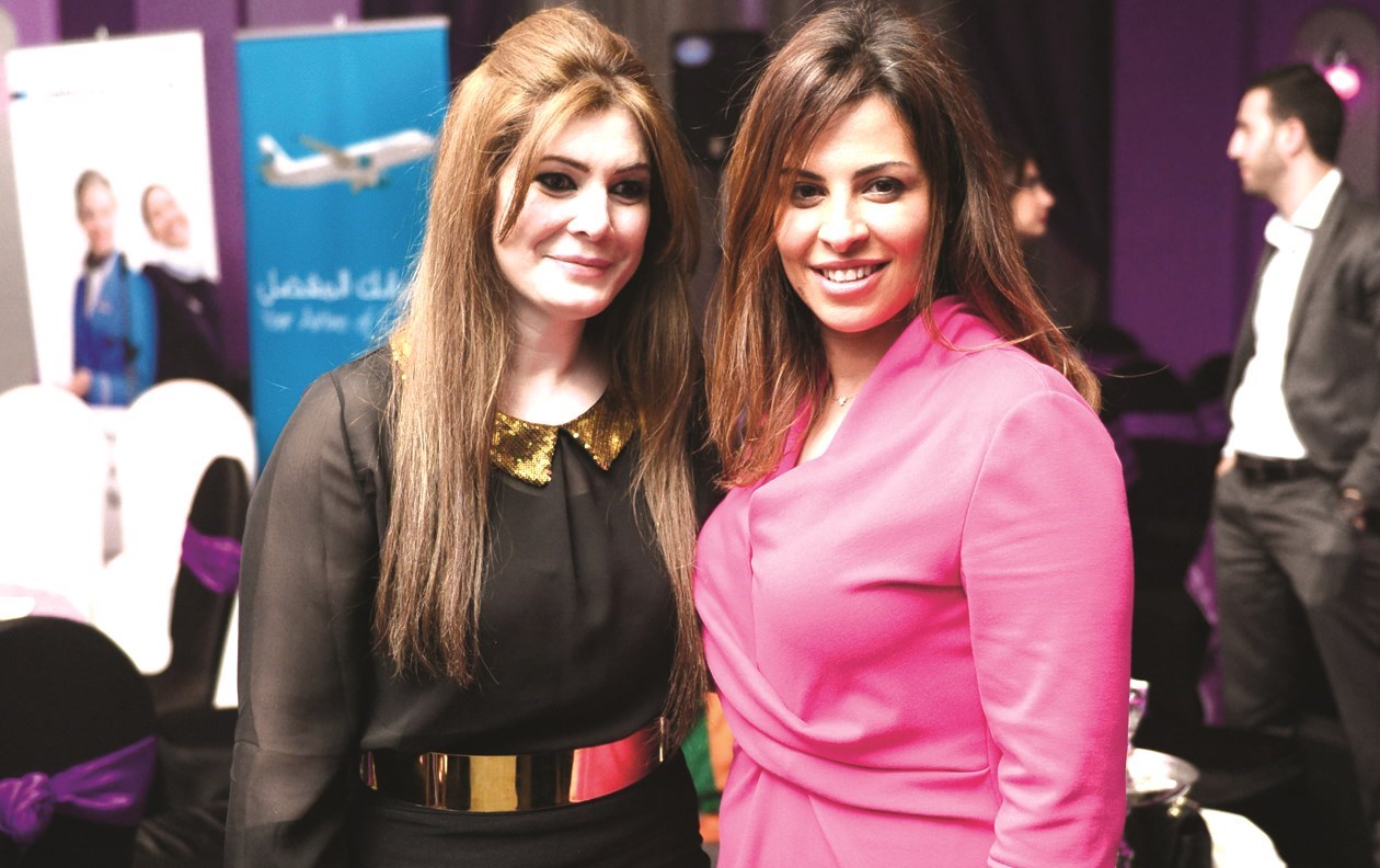 إيمان عزيز ومنال السمان 