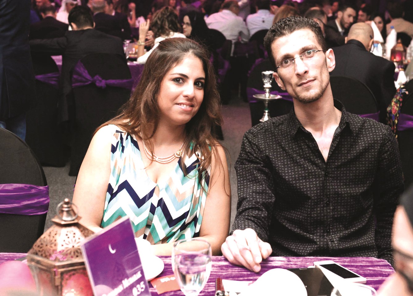 أحمد بريجي ومروة عبدالله