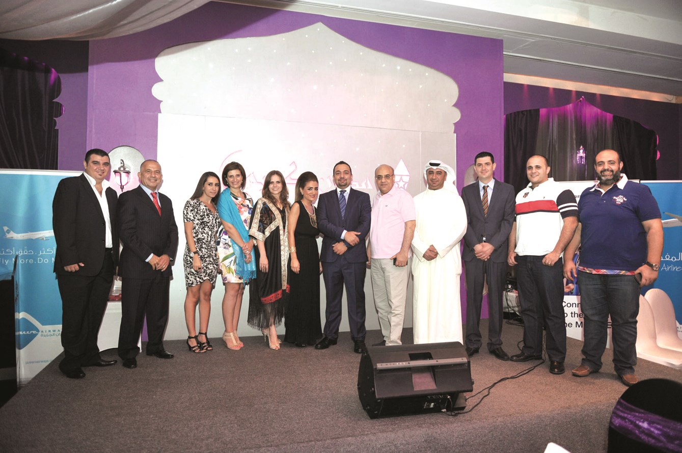 الزملاء في «مجموعة الراي الإعلامية»