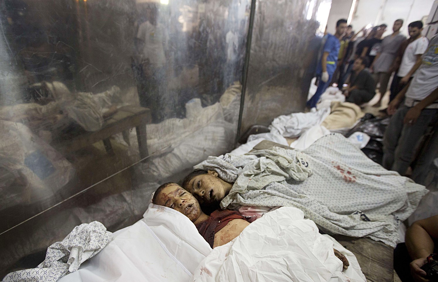 u062cu062bu062b u0623u0637u0641u0627u0644 u0648u0636u0639u062a u0639u0644u0649 u0627u0644u0623u0631u0636 u0641u064a u0645u0634u0631u062du0629 u0645u0633u062au0634u0641u0649 u00abu0627u0644u0634u0641u0627u0621u00bb u0641u064a u063au0632u0629 u0623u0645u0633  (u0627 u0641 u0628)