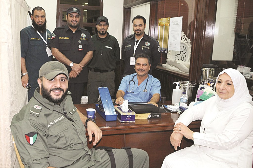 الطاقم الطبي جاهز