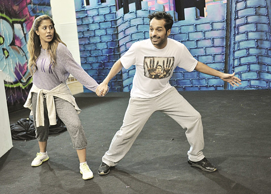 مشهد من البروفات