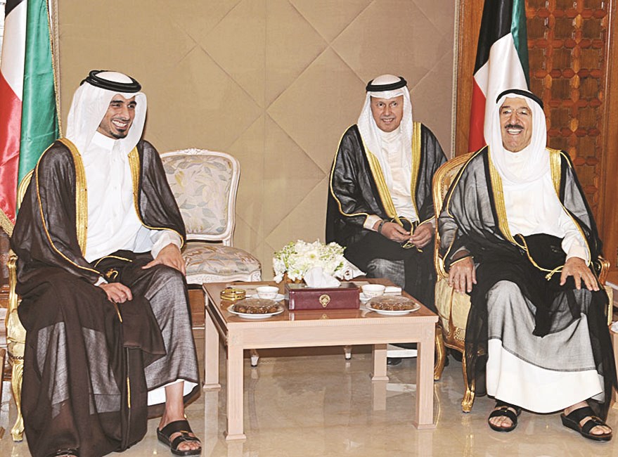 الأمير ومبعوث أمير قطر