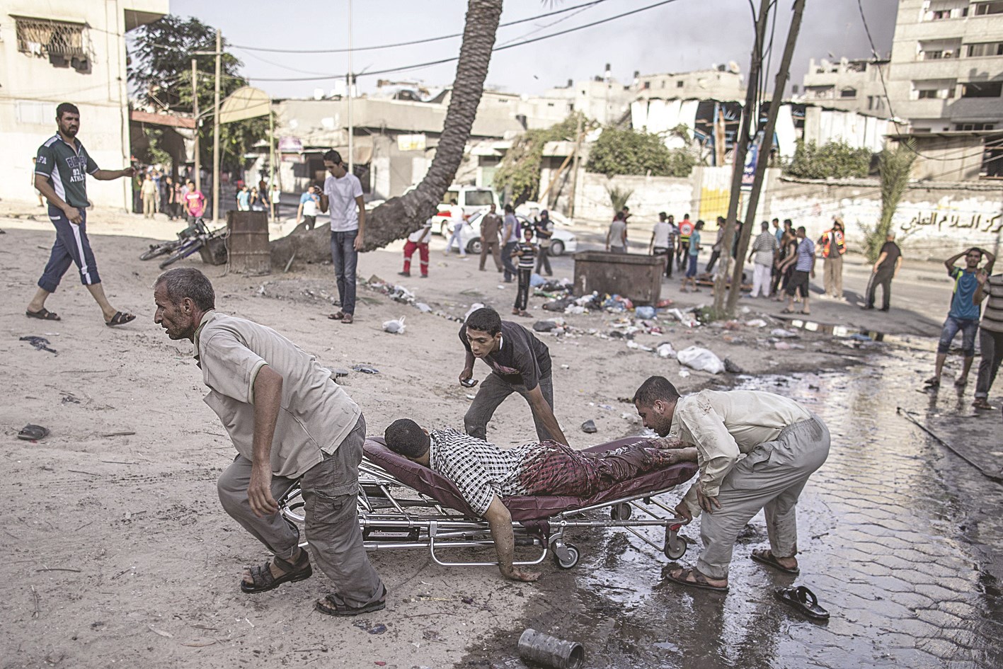 u0641u0644u0633u0637u064au0646u064au0648u0646 u064au0646u0642u0644u0648u0646 u062cu062bu0629 u0631u062cu0644 u0628u0639u062fu0645u0627 u0642u062au0644 u0628u0642u0635u0641 u0625u0633u0631u0627u0626u064au0644u064a u0627u0633u062au0647u062fu0641 u0623u0645u0633 u062du064a u0627u0644u0634u062cu0627u0639u064au0629 u0641u064a u063au0632u0629 (u0627 u0641 u0628)