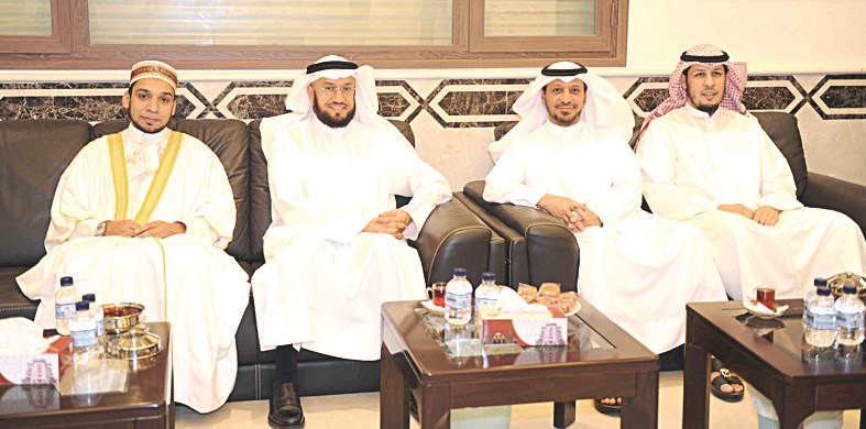 جانب من ضيوف المركز