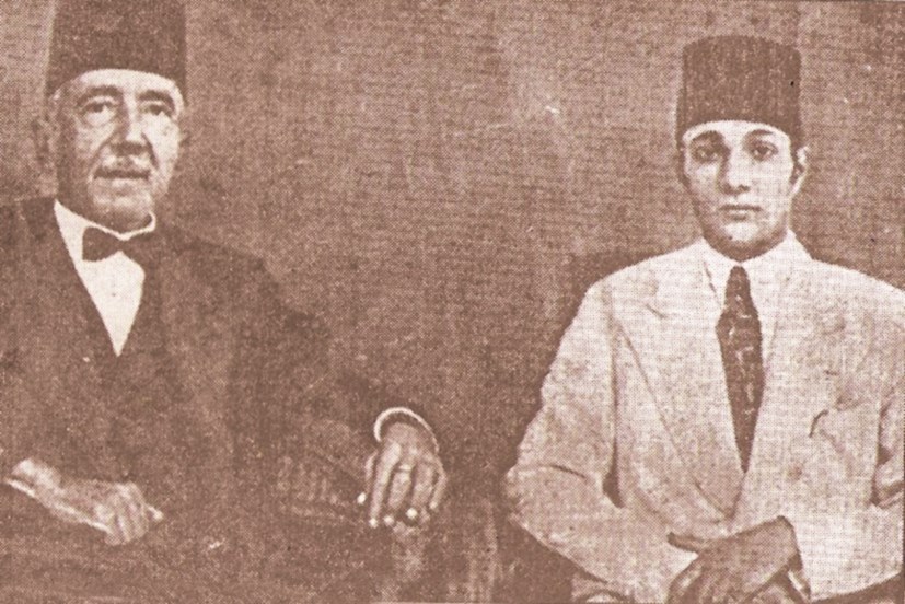 شوقي مع محمد عبد الوهاب