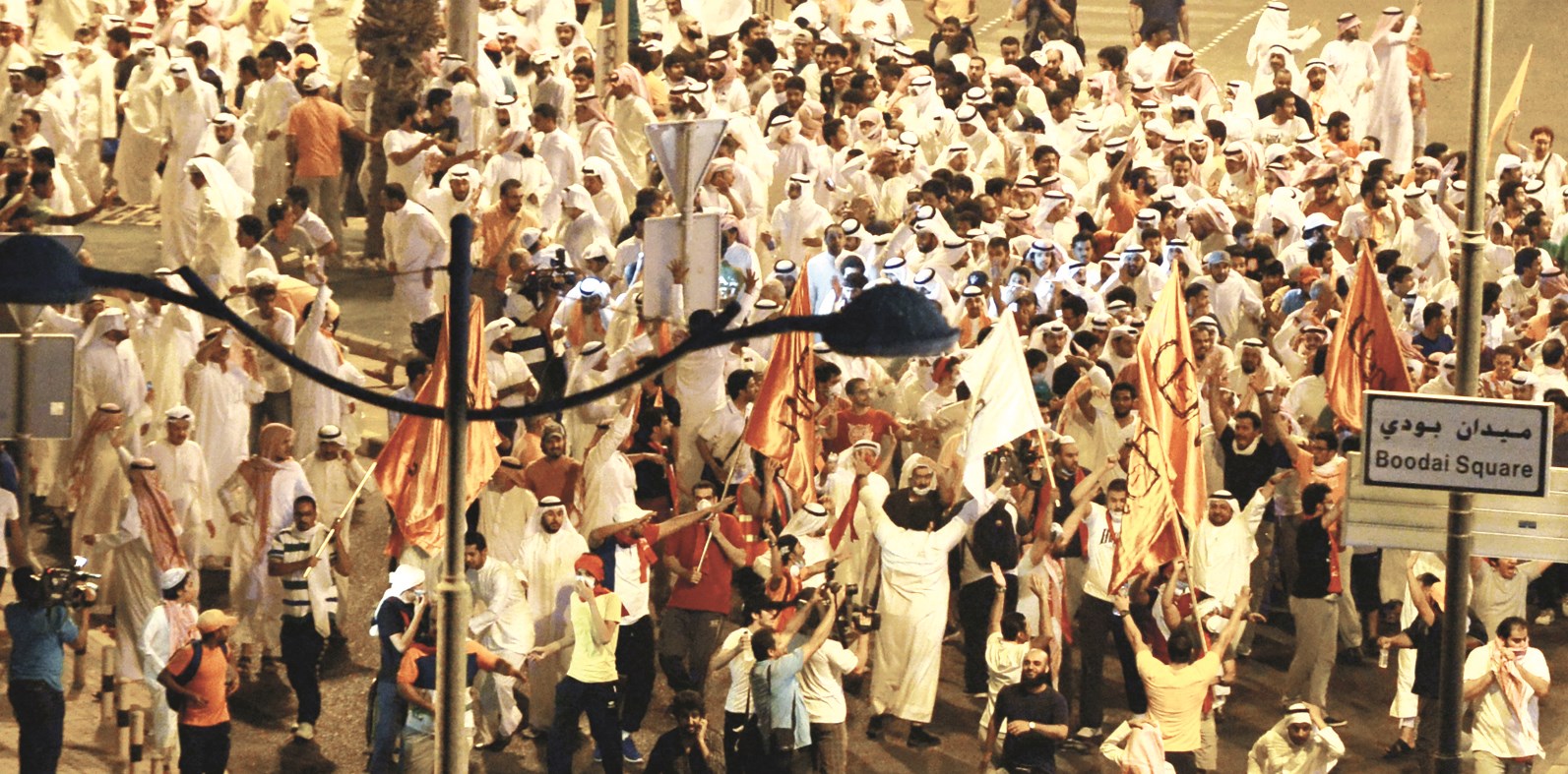 المشاركون في المسيرة