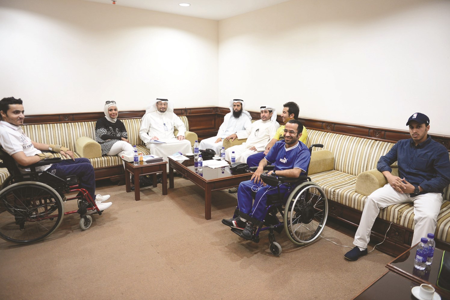 u0627u0644u0645u0639u0627u0642u0648u0646 u064au062au062du062fu062bu0648u0646 u0644u0644u0632u0645u064au0644 u0646u0627u0635u0631 u0627u0644u0641u0631u062du0627u0646 (u062au0635u0648u064au0631 u0623u0633u0639u062f u0639u0628u062fu0627u0644u0644u0647)