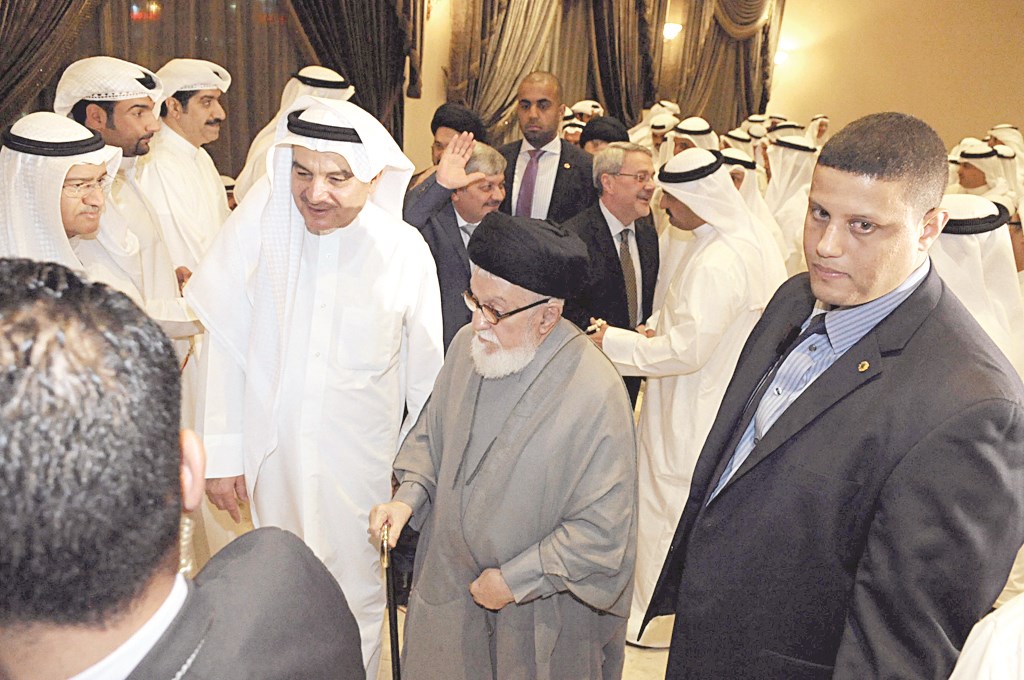 محمد بحر العلوم حرص على تقديم التهاني