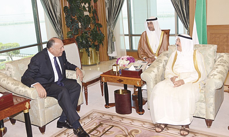 صاحب السمو مستقبلا سامح شكري