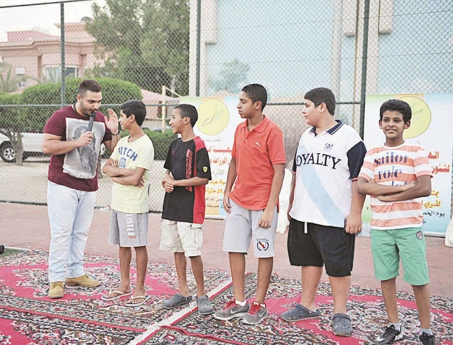 متسابقون خلال الفعاليات