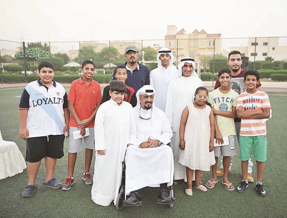 لقطة جامعة للمشاركين (تصوير نور هنداوي)