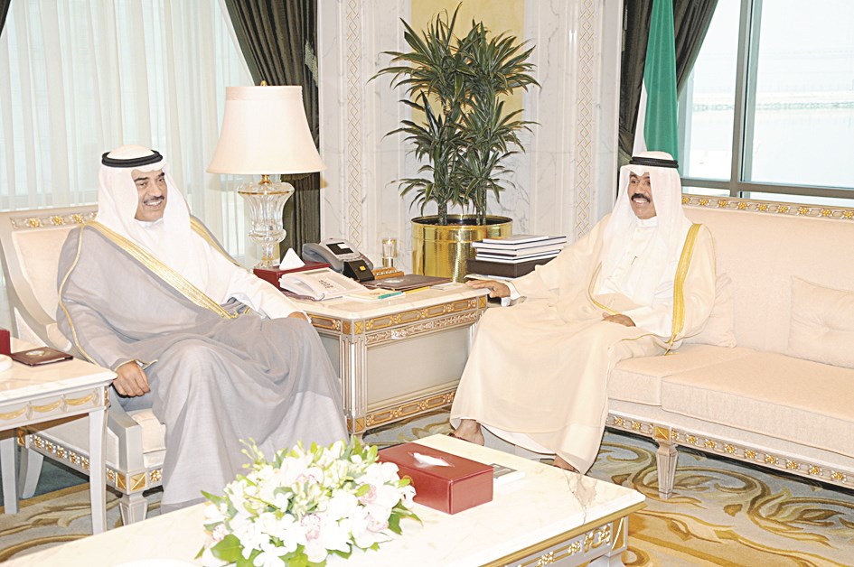 نائب الأمير مستقبلاً صباح الخالد