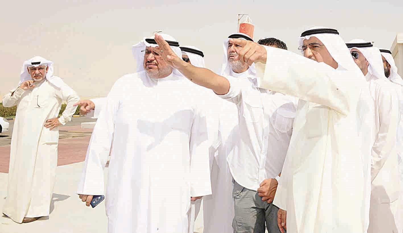 الإبراهيم خلال الجولة