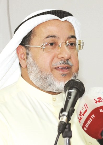 إياد الحمود متحدثا