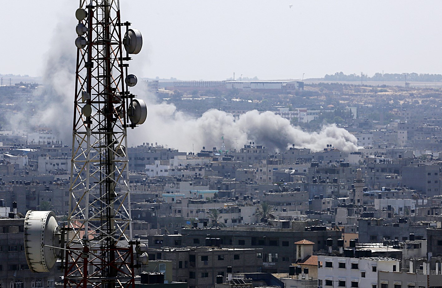 u062fu062eu0627u0646 u0627u0644u0642u0635u0641 u0627u0644u0625u0633u0631u0627u0626u064au0644u064a u064au062au0635u0627u0639u062f u0645u0646 u0648u0633u0637 u063au0632u0629 u0623u0645u0633 (u0627 u0628)